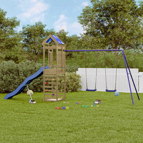 Impregnowane drewno sosnowe VidaXL Playhouse