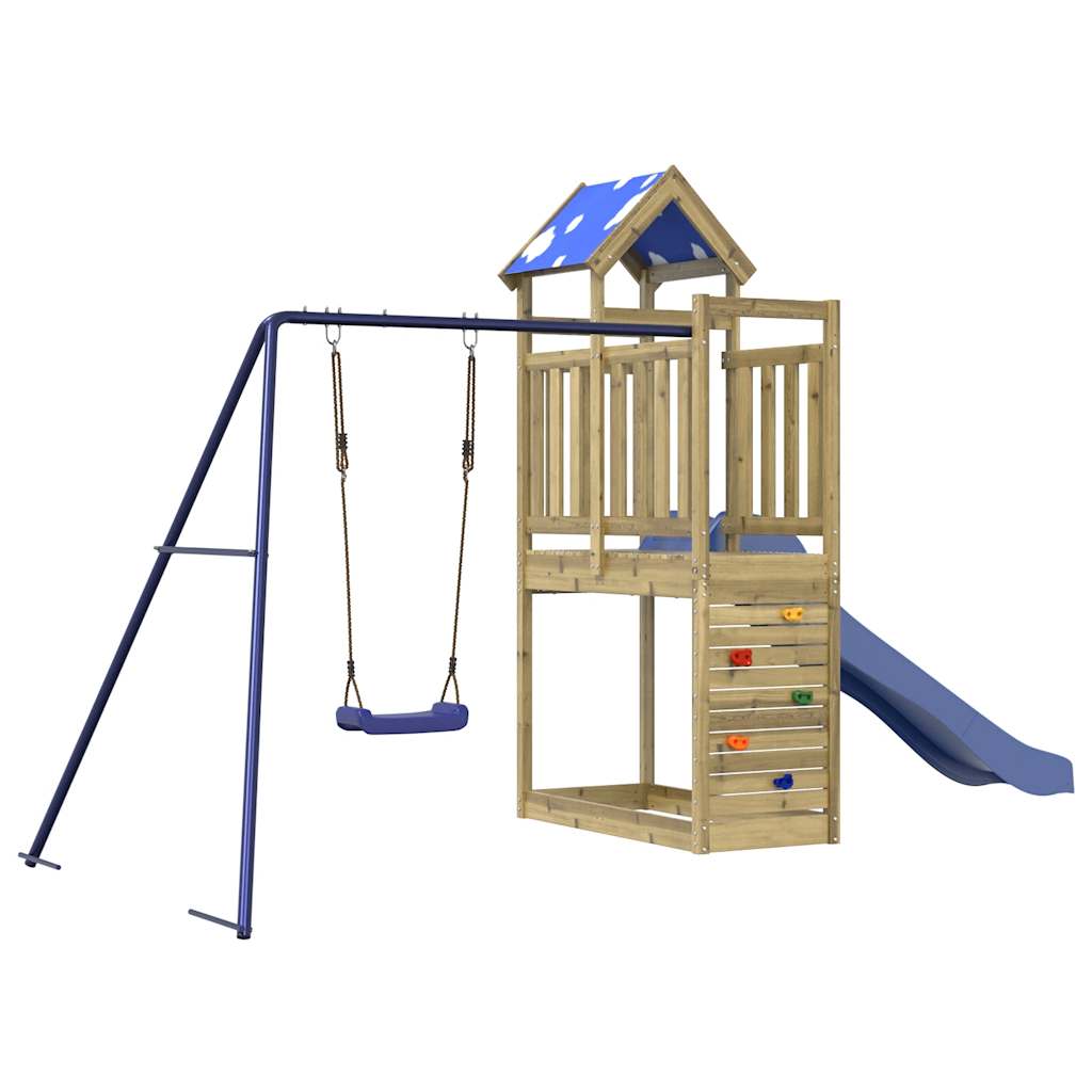 Impregnowane drewno sosnowe VidaXL Playhouse