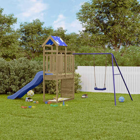Impregnowane drewno sosnowe VidaXL Playhouse
