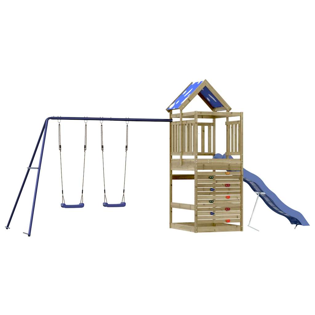 Impregnowane drewno sosnowe VidaXL Playhouse