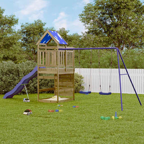 Impregnowane drewno sosnowe VidaXL Playhouse