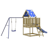Impregnowane drewno sosnowe VidaXL Playhouse