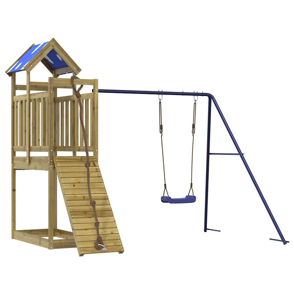 Impregnowane drewno sosnowe VidaXL Playhouse