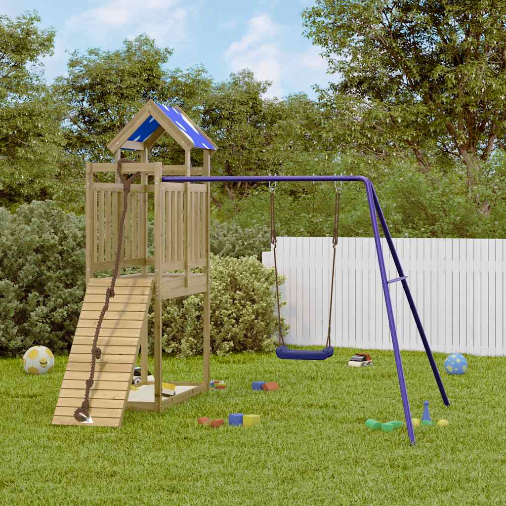 Impregnowane drewno sosnowe VidaXL Playhouse