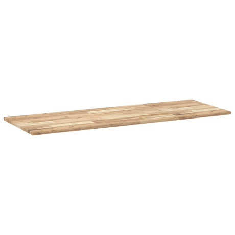 Vidaxl wastafelblad 120x50x2 cm onbehandeld massief acaciahout