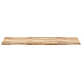 Vidaxl wastafelblad 120x60x4 cm onbehandeld massief acaciahout