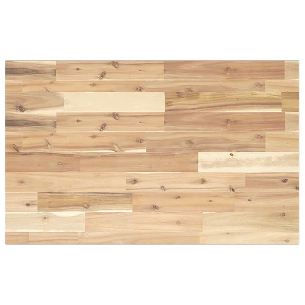Vidaxl bureaublad 80x50x2 cm onbehandeld massief acaciahout