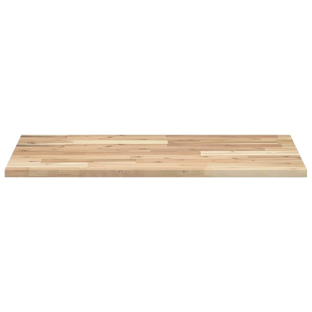 Vidaxl bureaublad 80x50x2 cm onbehandeld massief acaciahout