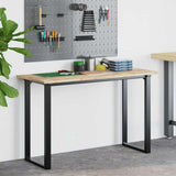 Vidaxl bureaublad 140x50x2 cm onbehandeld massief acaciahout