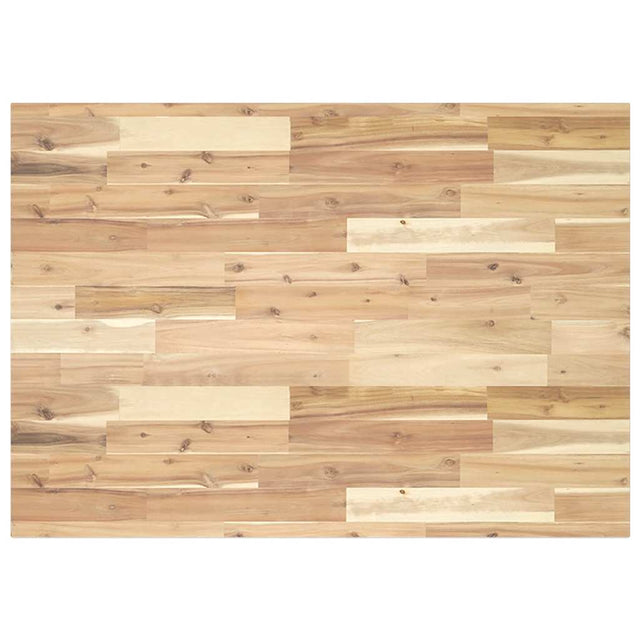 Vidaxl bureaublad 100x70x2 cm onbehandeld massief acaciahout