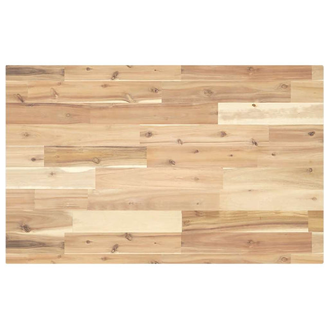 Vidaxl bureaublad 160x50x4 cm onbehandeld massief acaciahout