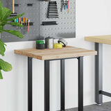 Vidaxl bureaublad 100x60x4 cm onbehandeld massief acaciahout