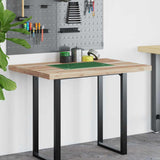 Vidaxl bureaublad 100x70x4 cm onbehandeld massief acaciahout