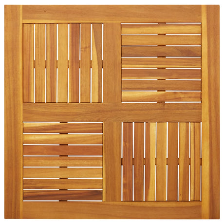 Vidaxl tafelblad vierkant 80x80x2,2 cm massief acaciahout