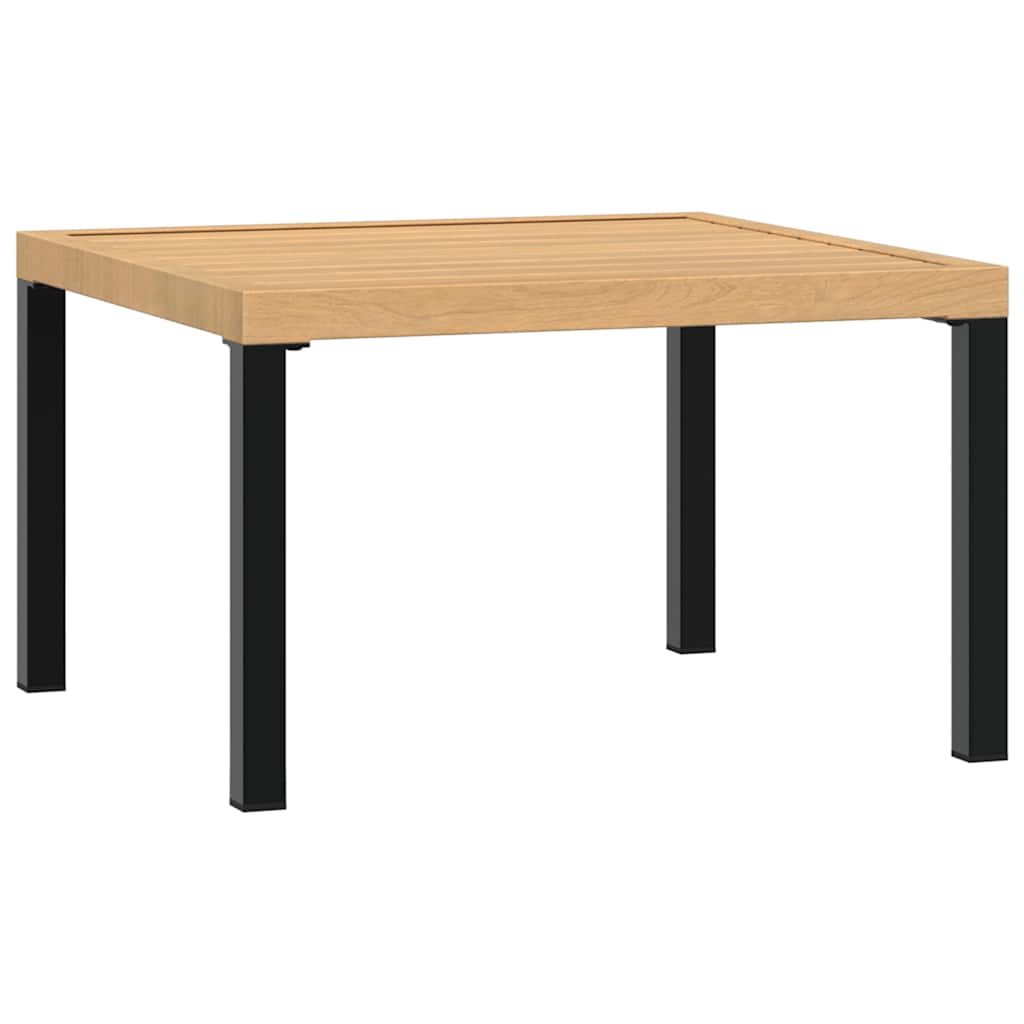 Vidaxl tuintafel 65x65x40 cm aluminium zwart