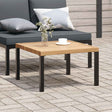 Vidaxl tuintafel 65x65x40 cm aluminium zwart
