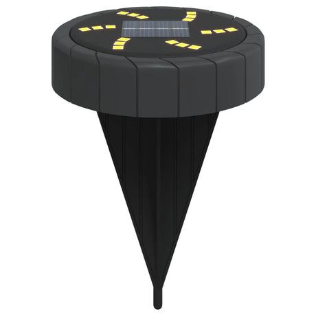 Lampy gruntowe Vidaxx 4 szt. Solarne z kolcami uziemiającymi, ciepła biel