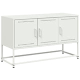 Vidaxl tv-meubel 100,5x39x60,5 cm staal wit