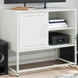 Vidaxl tv-meubel 68x39x60,5 cm staal wit