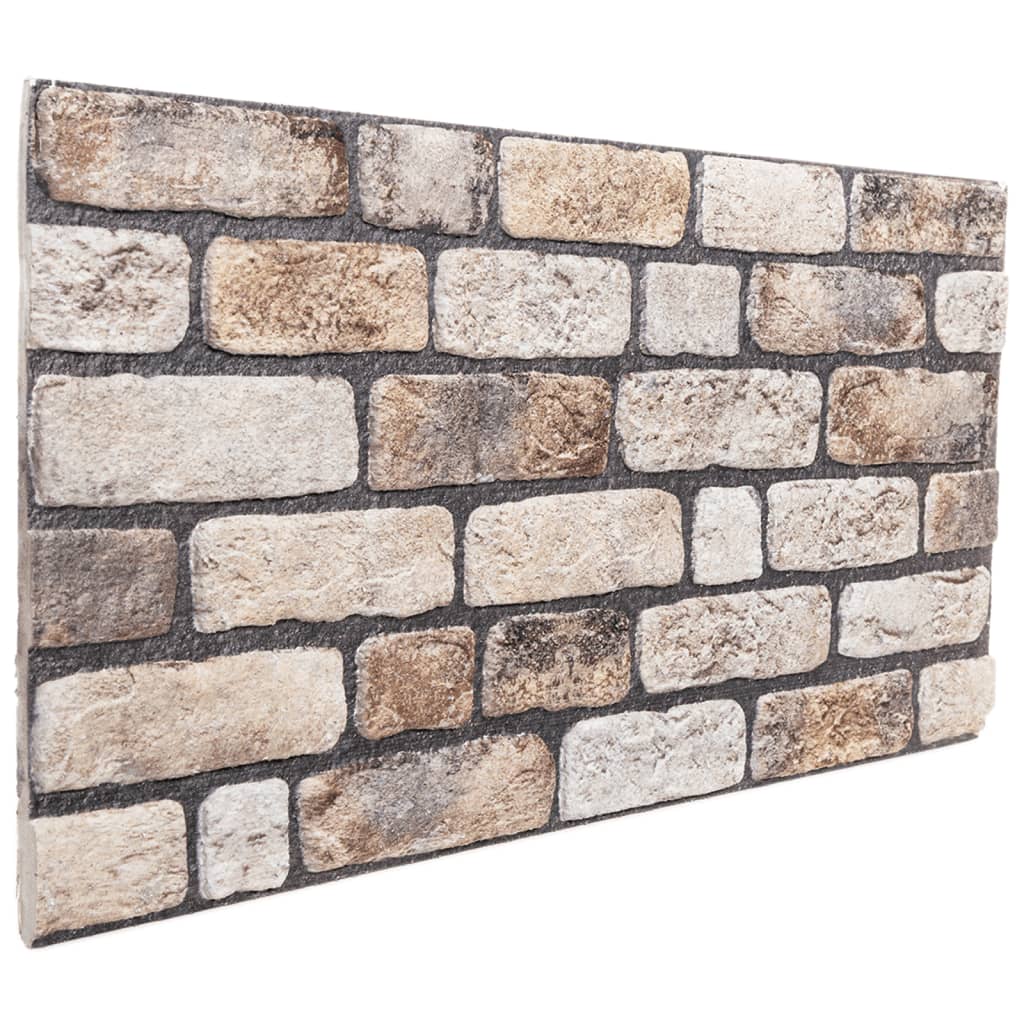 Panele ścienne Vidaxx 10 szt. 3d 100x50 cm eps jasnobrązowy