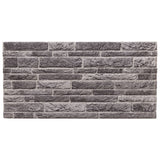 Panele ścienne Vidaxx 10 szt. 3d 100x50 cm eps antracyt
