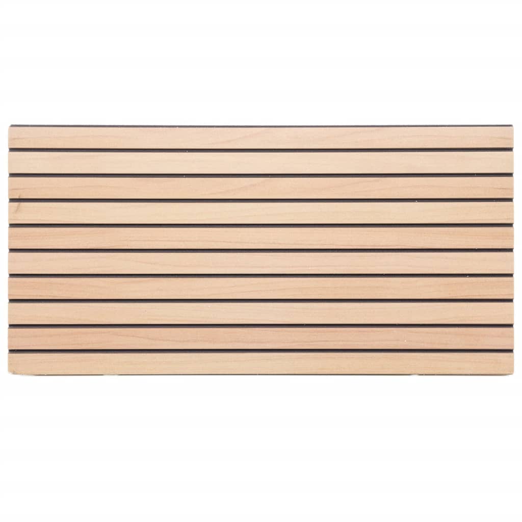 Panele ścienne VidaXL 5 szt. 3d 100x50 cm eps brązowy