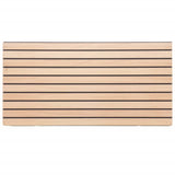 Panele ścienne VidaXL 5 szt. 3d 100x50 cm eps brązowy