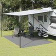 Dywan namiotowy VidaXL 5x3 m, antracyt