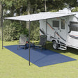 Dywan namiotowy VidaXL 6x2,5 m niebieski