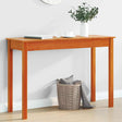 Vidaxl wandkast 110x40x75 cm massief grenenhout wasbruin