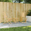 Vidaxl opklapbare stoelen, 2 stuks, 46x66x99 cm, bamboe