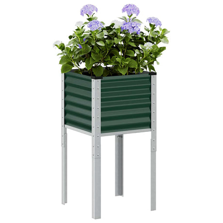 Sadzarka Vidaxx zielona 45x45x88 cm, stal