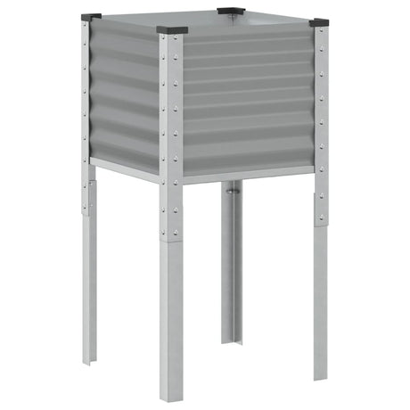 Sadzarka Vidaxx 45x45x88 cm stalowo-szara