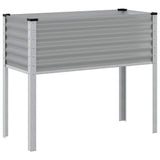Sadzarka Vidaxx 100x45x90 cm stalowo-szara