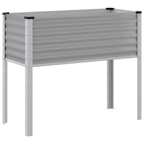 Sadzarka Vidaxx 100x45x90 cm stalowo-szara