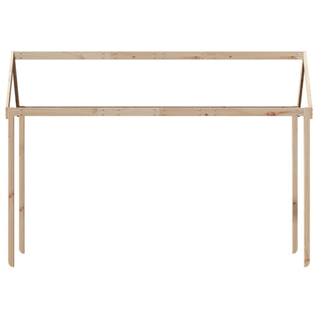 Vidaxl kinderbedhuisje 217x85,5x154 cm massief grenenhout