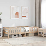 Vidaxl bedframe zonder matras massief grenenhout 75x190 cm