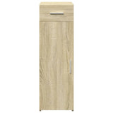 Vidaxl dressoir 30x42,5x93 cm bewerkt hout sonoma eikenkleurig