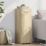 Vidaxl dressoir 30x42,5x93 cm bewerkt hout sonoma eikenkleurig