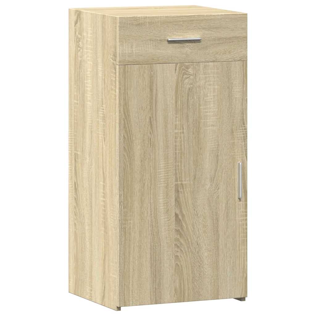 Vidaxl dressoir 45x42,5x93 cm bewerkt hout sonoma eikenkleurig