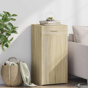 Vidaxl dressoir 45x42,5x93 cm bewerkt hout sonoma eikenkleurig