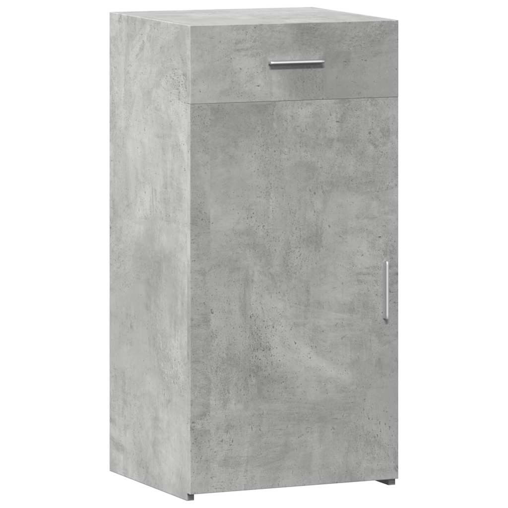 Vidaxl dressoir 45x42,5x93 cm bewerkt hout betongrijs