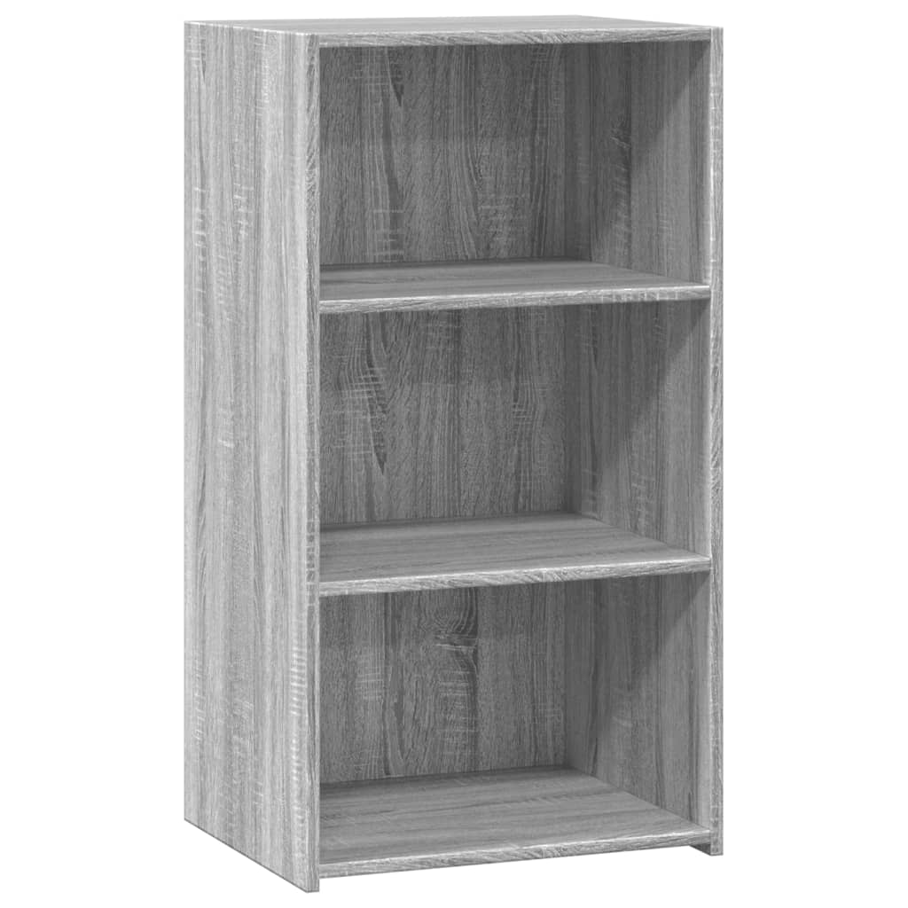 Vidaxl dressoir 50x41x93 cm bewerkt hout grijs sonoma eikenkleurig
