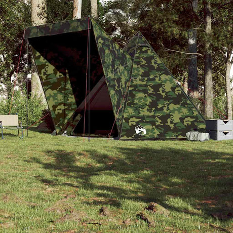 Namiot tipi Vidaxl 6-osobowy w kamuflażu wodoodporny