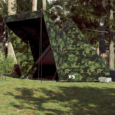 Namiot tipi Vidaxl 6-osobowy w kamuflażu wodoodporny