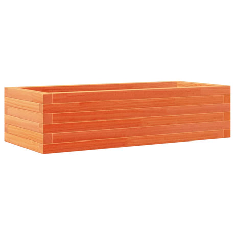 Donica Vidaxx 90x40x23 cm z litego drewna sosnowego, kolor brązowy