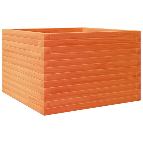 Donica Vidaxx 70x70x45,5 cm z litego drewna sosnowego, kolor brązowy