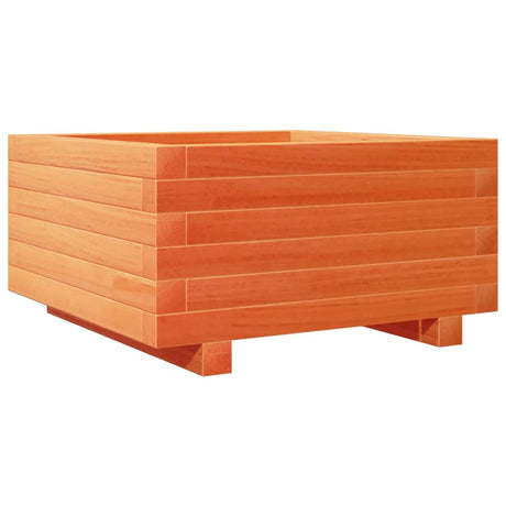 Donica Vidaxx 50x50x26,5 cm z litego drewna sosnowego, kolor brązowy