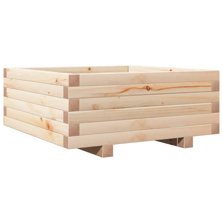Donica Vidaxx 60x60x26,5 cm z litego drewna sosnowego