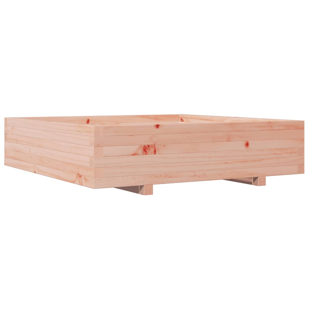 Doniczka Vidaxx 100x100x26,5 cm z litego drewna daglezji